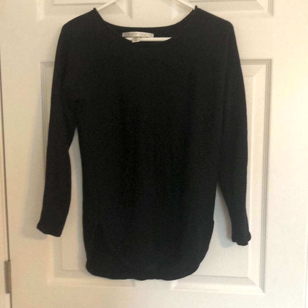 Black sweater. Size med. excellent condition